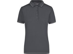 Daiber JN 568 Dámské žerzejové elastické polo 02.0568 graphite/white