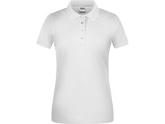 Daiber JN 873 Dámské pracovní bio piqué polo 02.0873 white