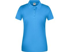 Daiber JN 873 Dámské pracovní bio piqué polo 02.0873 aqua