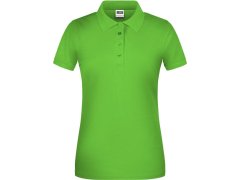 Daiber JN 873 Dámské pracovní bio piqué polo 02.0873 lime green