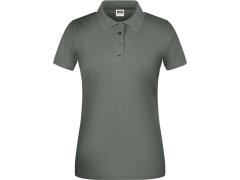 Daiber JN 873 Dámské pracovní bio piqué polo 02.0873 dark grey