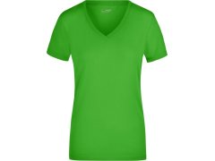 Daiber JN 928 Dámské elastické tričko s výstřihem do V 02.0928 lime green