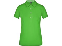 Daiber JN 969 Dámské piqué polo "Plain" 02.0969 lime green/lime green/white