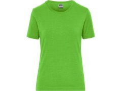 Daiber JN 1801 Dámské pracovní tričko z bio bavlny - Solid 02.1801 lime green