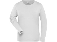 Daiber JN 1803 Dámské pracovní elast. tričko - Solid 02.1803 white