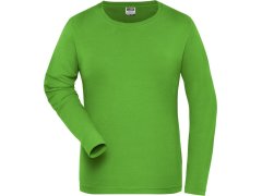 Daiber JN 1803 Dámské pracovní elast. tričko - Solid 02.1803 lime green