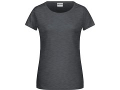 Daiber 8007 Dámské tričko z bio bavlny 02.8007 black heather