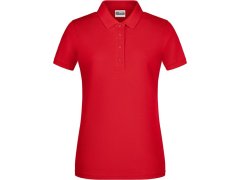 Daiber 8009 Dámské piqué polo z bio bavlny 02.8009 red
