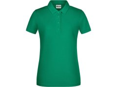 Daiber 8009 Dámské piqué polo z bio bavlny 02.8009 irish green