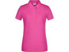 Daiber 8009 Dámské piqué polo z bio bavlny 02.8009 pink