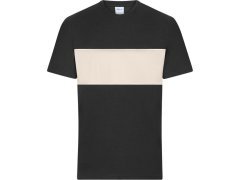 Daiber 8049 Tričko z&nbsp;bio bavlny "Colour-Block" 02.8049 black/sandstone