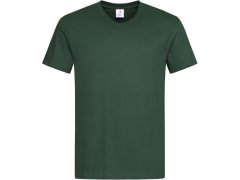 Stedman Classic-T V-neck Tričko s výstřihem do V 05.2300 bottle green
