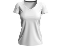 Stedman Stretch-T V-neck Women Dámské tričko s výstřihem do V 05.9710 white
