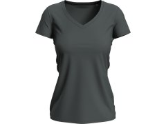 Stedman Stretch-T V-neck Women Dámské tričko s výstřihem do V 05.9710 slate grey