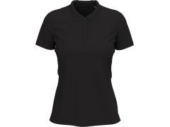 Stedman Stretch Polo Women Dámské elastické piqué polo z těžké bavlny 05.9740 black opal