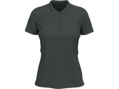 Stedman Stretch Polo Women Dámské elastické piqué polo z těžké bavlny 05.9740 slate grey
