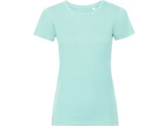 Russell Athletic 108F Dámské tričko Pure Organic 10.108F aqua