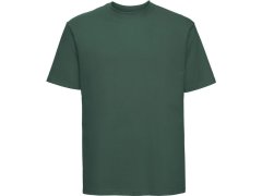 Russell Athletic 180M Tričko z&nbsp;těžké bavlny "Authentic" 10.180M bottle green