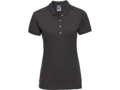 Russell Athletic 566F Dámské elastické piqué polo 10.566F black