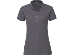 Russell Athletic 566F Dámské elastické piqué polo 10.566F convoy grey