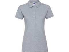 Russell Athletic 566F Dámské elastické piqué polo 10.566F light oxford