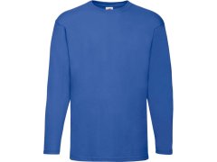 Fruit of the Loom Valueweight T LSL Tričko s dlouhým rukávem 16.1038 royal blue