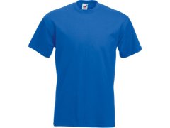 Fruit of the Loom Super Premium T Tričko 16.1044 royal blue