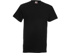 Fruit of the Loom Heavy Cotton T Tričko 16.1212 black