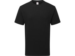 Fruit of the Loom Pure Cotton T Tričko z těžké bio bavlny 16.1362 black