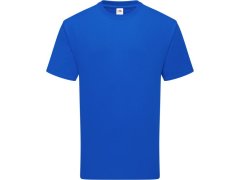 Fruit of the Loom Pure Cotton T Tričko z těžké bio bavlny 16.1362 royal blue