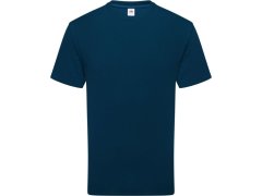 Fruit of the Loom Pure Cotton T Tričko z těžké bio bavlny 16.1362 mountain blue