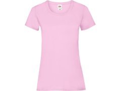 Fruit of the Loom Lady-Fit Valueweight T Dámské tričko 16.1372 light pink