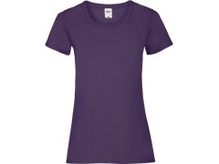 Fruit of the Loom Lady-Fit Valueweight T Dámské tričko 16.1372 purple