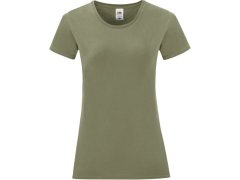 Fruit of the Loom Lady-Fit Iconic 150 T Dámské tričko 16.1432 classic olive