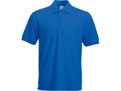 Fruit of the Loom Heavy 65/35 Pique Polo Piqué polo z těžké bavlny 16.3204 royal blue