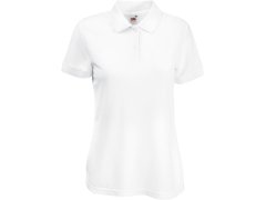 Fruit of the Loom Lady-Fit 65/35 Polo Dámské piqué polo 16.3212 white