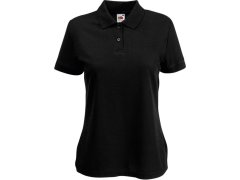 Fruit of the Loom Lady-Fit 65/35 Polo Dámské piqué polo 16.3212 black