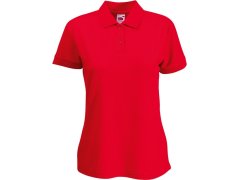 Fruit of the Loom Lady-Fit 65/35 Polo Dámské piqué polo 16.3212 red