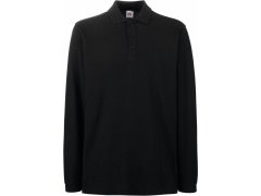Fruit of the Loom Premium Polo LSL Piqué polo s dlouhým rukávem 16.3310 black