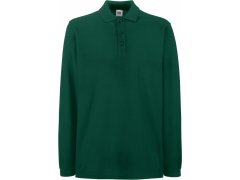 Fruit of the Loom Premium Polo LSL Piqué polo s&nbsp;dlouhým rukávem 16.3310 forest green