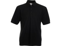 Fruit of the Loom 65/35 Pique Polo Piqué polo 16.3402 black