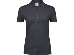 Tee Jays TJ 145 Dámské luxusní těžké strečové piqué polo 18.0145 dark grey