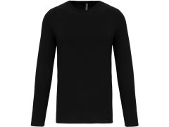 Kariban K 3016 Elastické tričko s dlouhým rukávem 20.3016 black