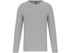 Kariban K 3016 Elastické tričko s dlouhým rukávem 20.3016 light grey heather