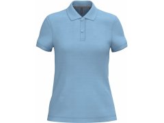 Kariban K 242 Dámské piqué polo 20.K242 sky blue