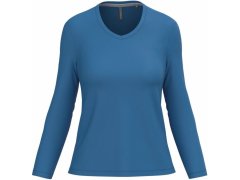 Kariban K 382 Dámské tričko do V s dl. rukávem 20.K382 light royal blue