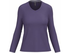 Kariban K 382 Dámské tričko do V s&nbsp;dl. rukávem 20.K382 purple