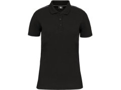 WK WK 271 Dámské pracovní piqué polo "Day-to-Day" 20.W271 black/silver