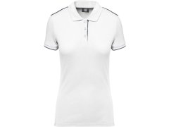WK WK 271 Dámské pracovní piqué polo "Day-to-Day" 20.W271 white/navy