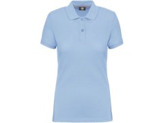 WK WK 275 Dámské pracovní piqué polo z těžké bavlny 20.W275 sky blue